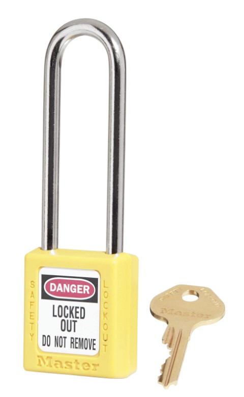 MASTER LOCK - S/LOCK 410 KD 3 IN SHK YLW 